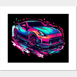 nissan gtr Posters and Art